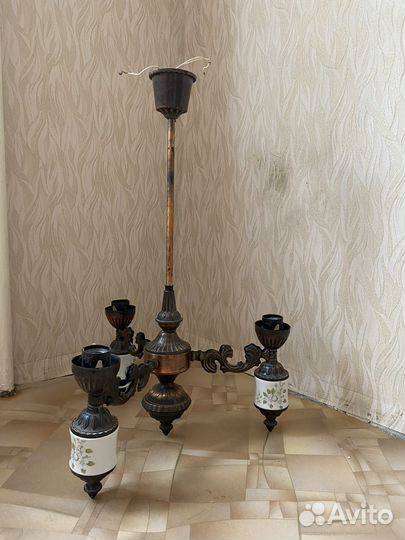 Люстра б/у, времен СССР