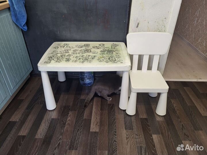 Стол белый IKEA