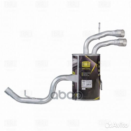 Глушитель для а/м VW Tiguan (08) 2.0i осн. (ал