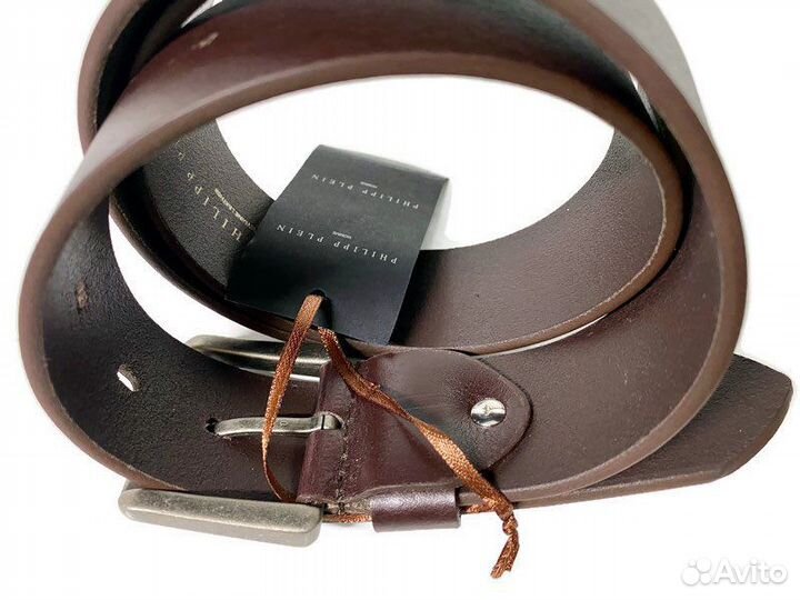 Ремень кожаный Philipp Plein 1415