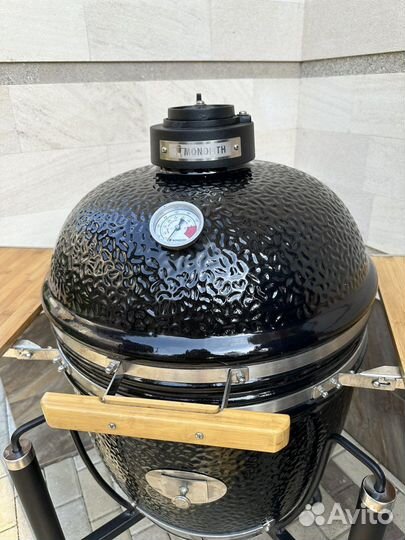 Керамический гриль monolith Junior Black
