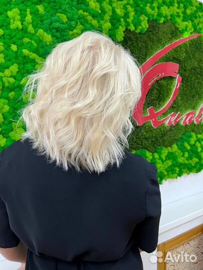 Стрижка и окрашивание волос