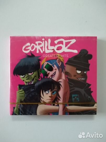 2CD диска. gorillaz. Greatest hits