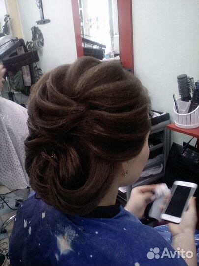 Прическа, макияж, укладка, выезд на дом