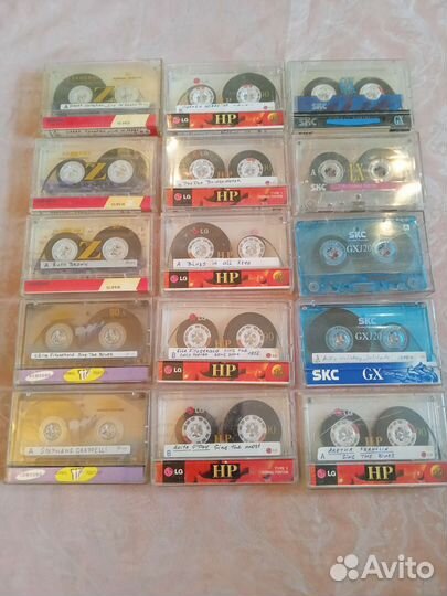 Аудиокассеты с записью