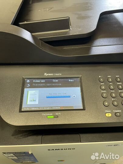 Мфу цветной принтер Samsung C 1860 FW
