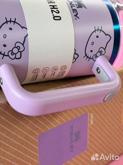 Термокружка Stanley х Hello Kitty, новая, сирень