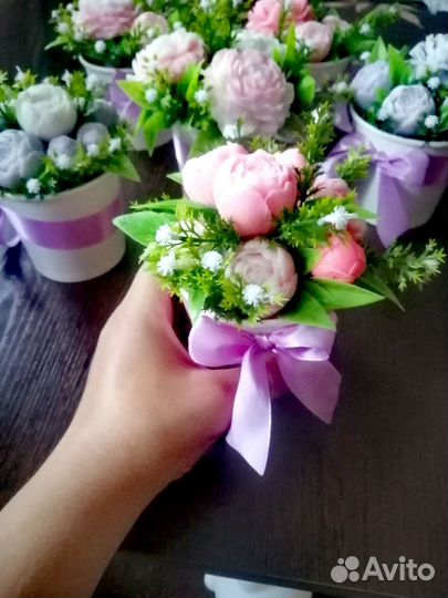 Мыльные букеты 