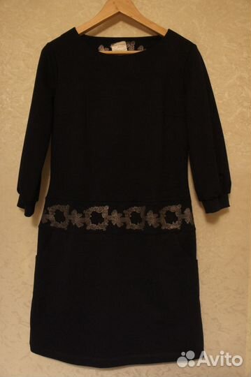 Платье новое повседневное темно-синее