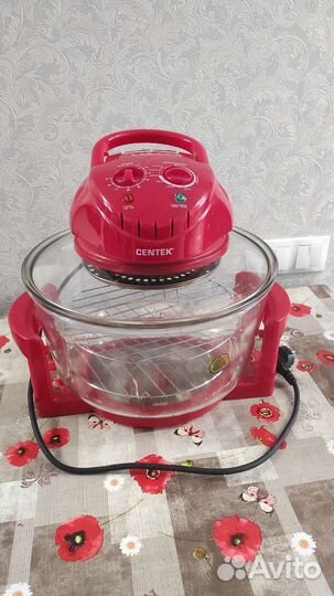 Аэрогриль Center CT-1456 красный