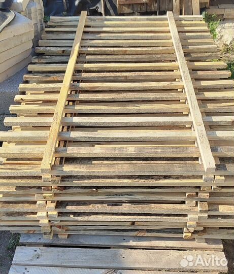 Штакетник деревянный