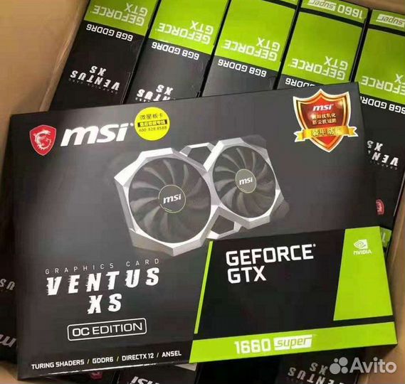 В упаковке видеокарты gtx 1660 6gb