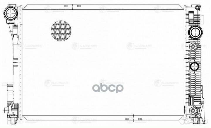 LRC 15113 радиатор системы охлаждения MB S204