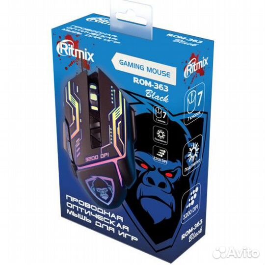 Мышь Ritmix ROM-363