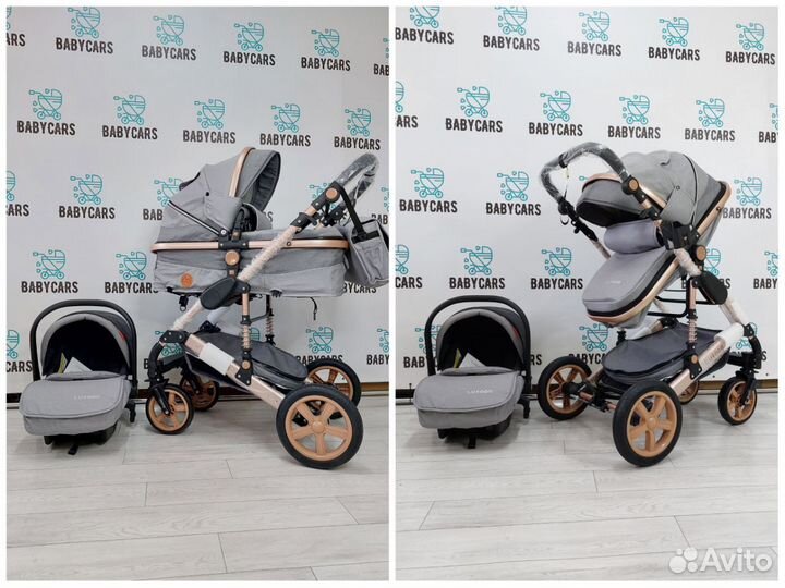 Новые коляски 3 в 1, беспл. доставка