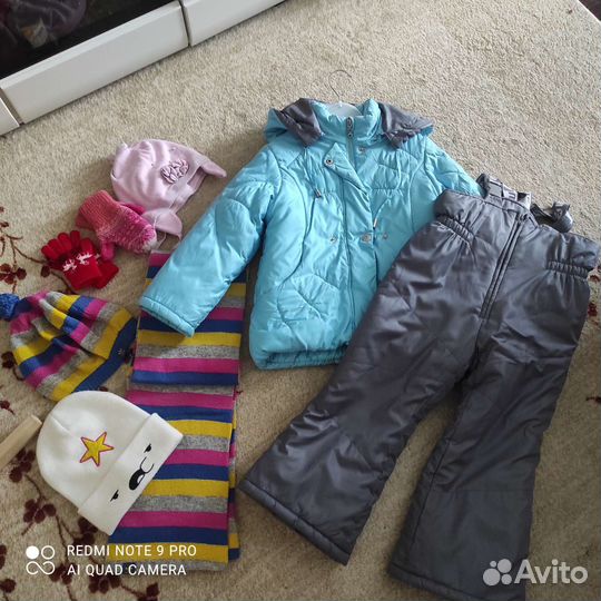 Пакет вещей для девочки 110 116