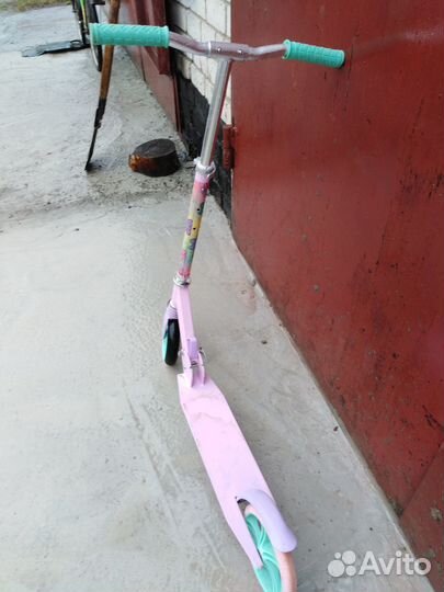 Самокат детский двухколесный бу