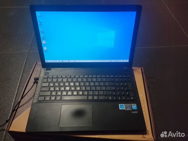Ноутбук Asus x551ma (4 ядра\4 Гига\SSD+HDD)