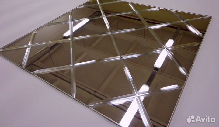 Обработка кромки зеркал