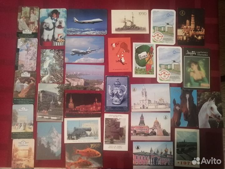 Открытки, конверты,наборы открыток, календарики