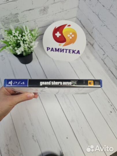 Диск GTA 5 five ps4 ps5 новый gta5