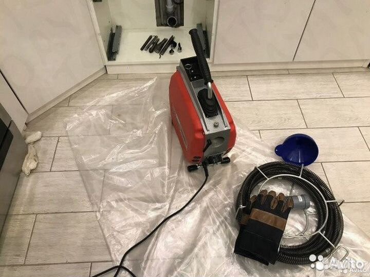 Устранение засоров (прочистка канализации) Откачка