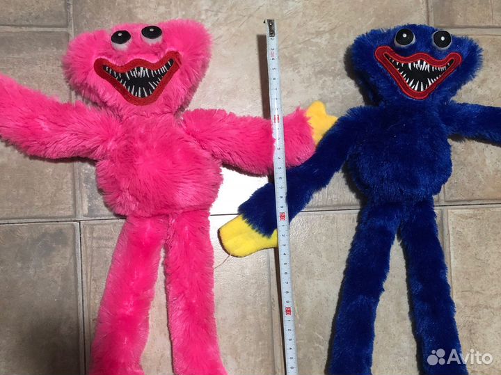 Хагги Вагги и Кисси Мисси 40-42 см игрушки мягкие