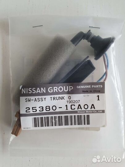 Наружняя кнопка открывания багажника infiniti fx37