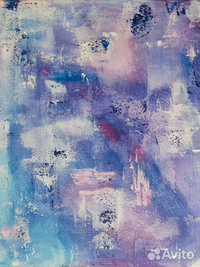 Картина интерьерная абстракция на холсте