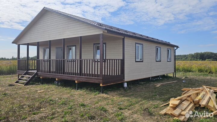 Каркасный дом 10х12