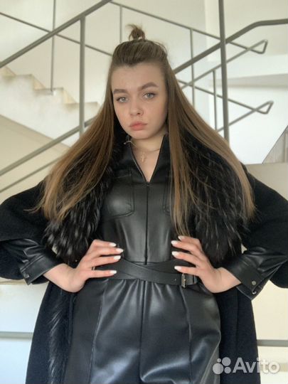 Кожаный комбинезон