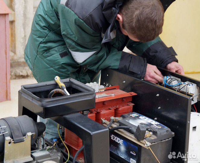 Срочный ремонт бензогенератора и электродвигателей