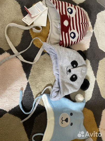 Шапки детские для мальчика 40-44