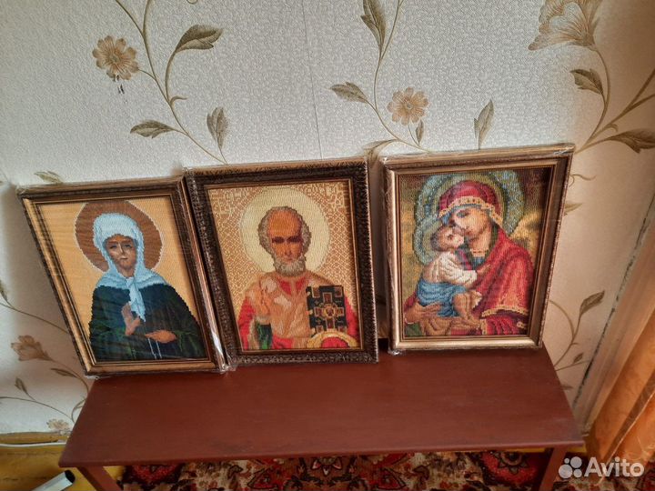 Иконы вышитые бисером