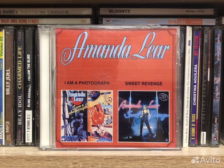 CDr диск самопал Amanda Lear