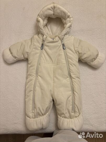 Зимний комбинезон для девочки 68