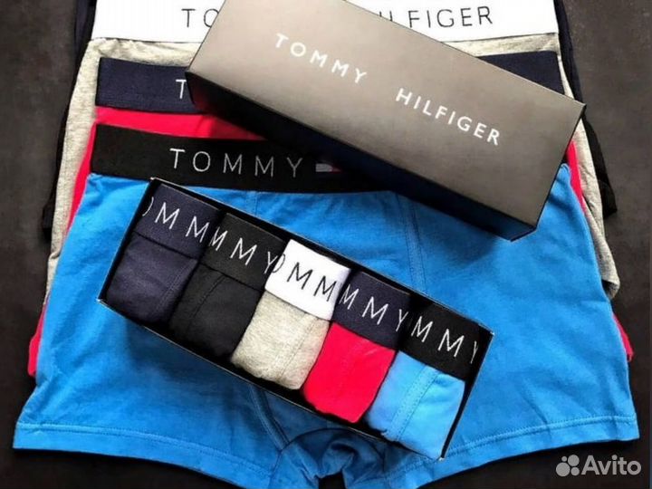 Трусы Tommy Hilfiger мужские боксеры хлопок