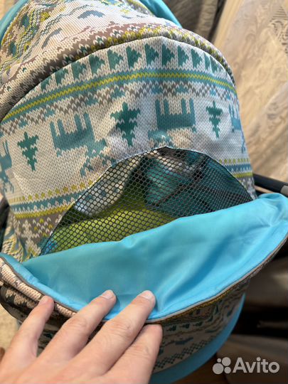 Детские зимние санки коляска