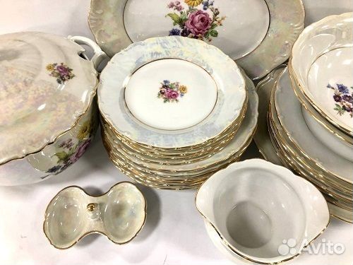 Сервиз столовый. 24 предмета. Фарфор. Чехия