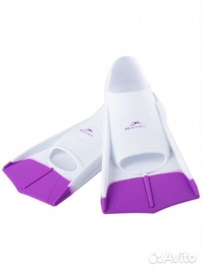 Ласты тренировочные Pooljet White/Purple, M