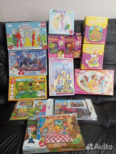 Пазлы детские новые