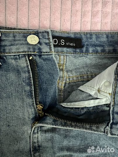 Джинсовая юбка, мини 42