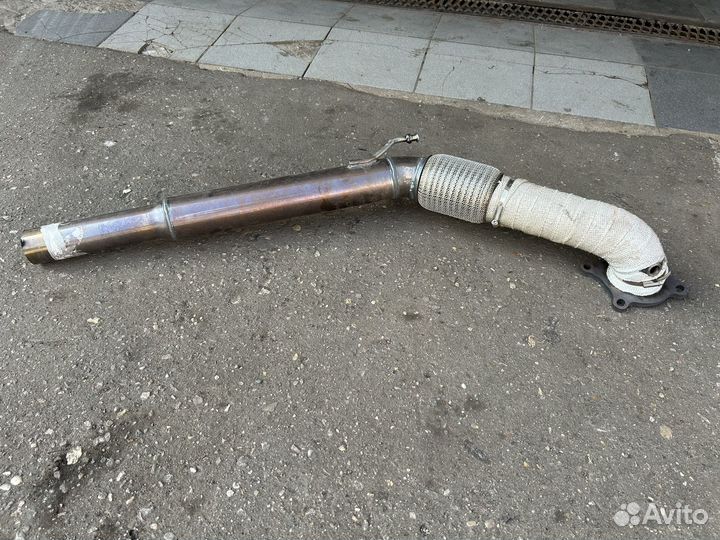 Даунпайп skoda octavia a5 1.8 tsi