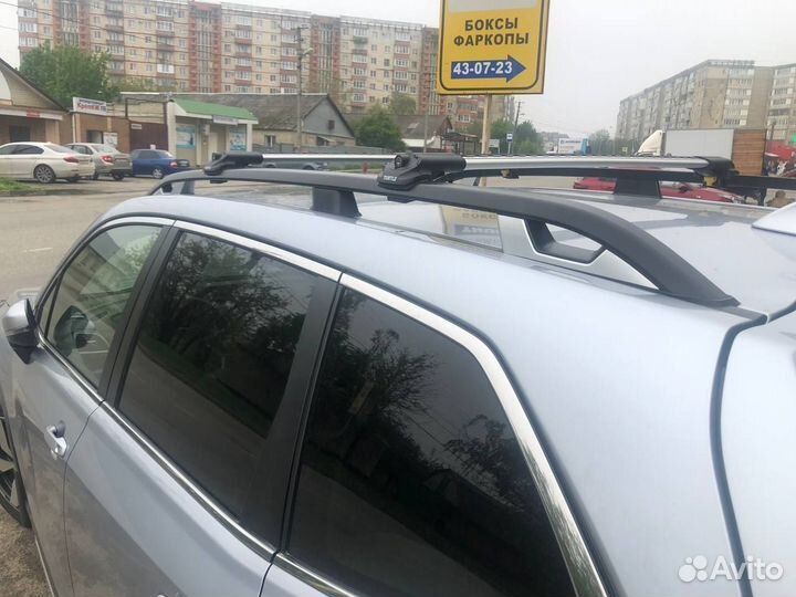 Багажник на рейлинги Subaru Forester