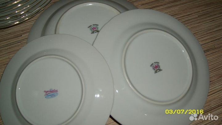 Тарелка. Япония. Tono China. Jamatsu