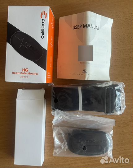 Нагрудный пульсометр h6
