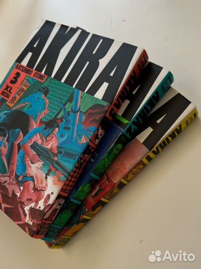 Akira манга (тома 1-3)