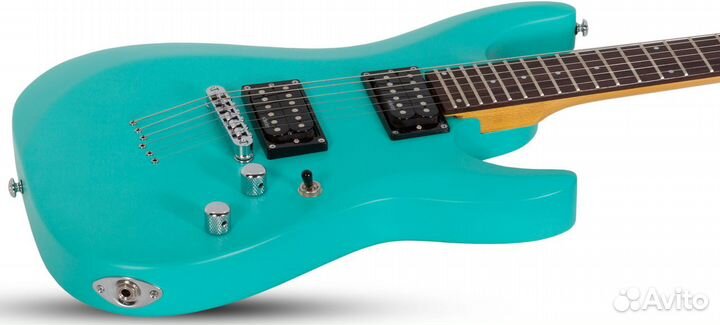 Электрогитара Schecter C-6 Deluxe SAQ Satin Aqua