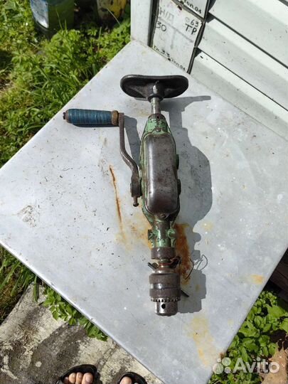 Дрель ручная механическая СССР