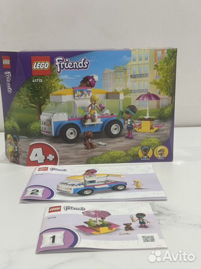Lego Friends Фургон с мороженым 41715